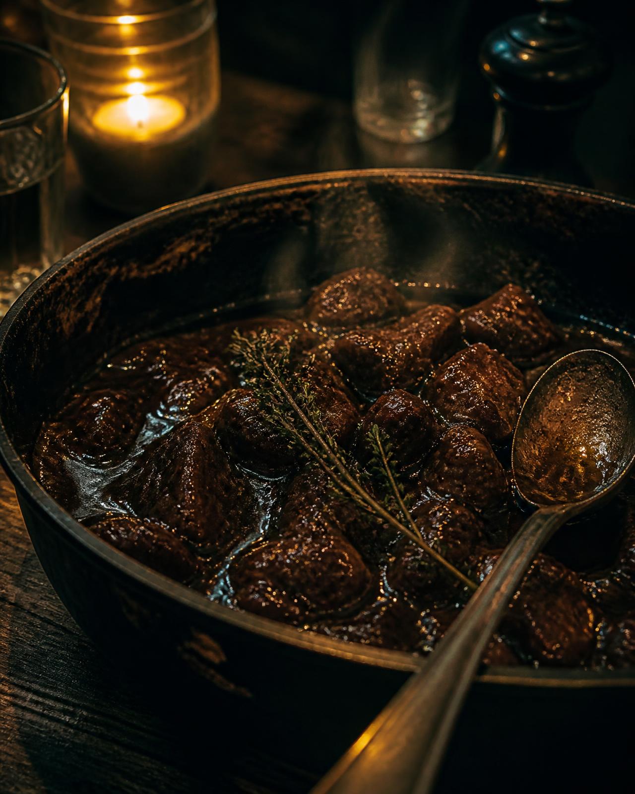 Kalfsragout uit de pan op de voorbeeldsite